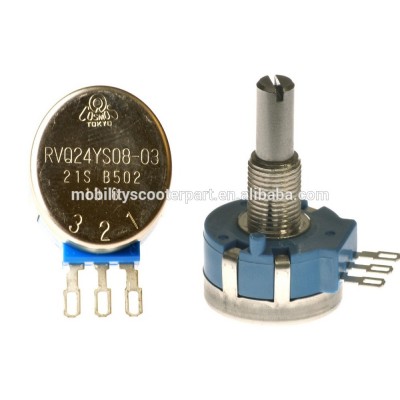 TOCOS RVQ24YS0803-21S Throttle Potentiometer 5KVR Pot for mobility scooter electric handicapped scooters