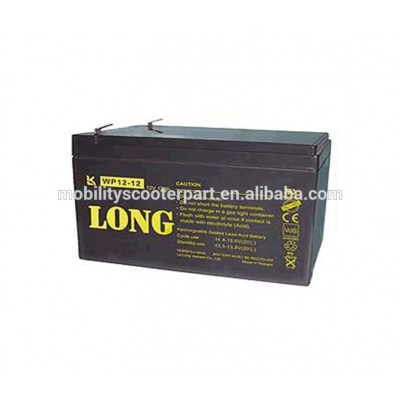 LONG Seal Lead Acid Battery 12V 12Ah Ebike Battery Electric Scooter Battery (Wp12-12) electric motorcycle bicycle