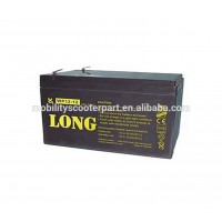 LONG Seal Lead Acid Battery 12V 12Ah Ebike Battery Electric Scooter Battery (Wp12-12) electric motorcycle bicycle