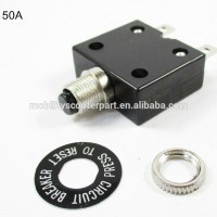 Circuit Breaker 50A Reset switch over loading protector for mobility scooter electric handicapped scooters