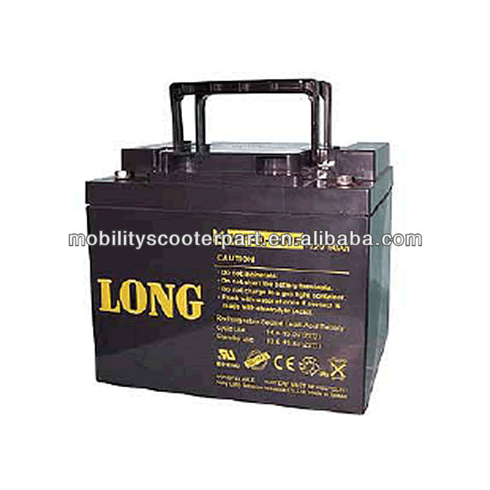 LONG Rechargeable Seal Lead Acid Battery 12V 50Ah Electric Scooter Battery 12V50Ah for old people